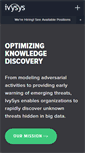 Mobile Screenshot of ivysys.com